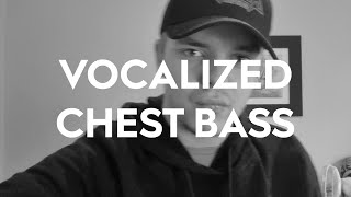 How To Beatbox  Vocalized Chest Bass Tutorial [upl. by Rfinnej]