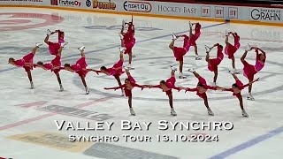 Valley Bay Synchro Short Program 202425 Synchro Tour 13102024  Synchronized skating [upl. by Iridissa979]