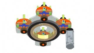 Gear Rotary Mechanism 4 Station Adjustment [upl. by Nivra19]