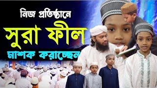 সুরা ফীল মাশক করাচ্ছেন  ক্বারী মোঃ মাওলানা লোকমান হাকিম ।। Sura Fill EducationNo2024 [upl. by Irahcaz459]