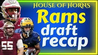 Rams draft recap with LA Times reporter Gary Klein [upl. by Aldwin]