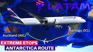 LATAM BOEING 7879 Economy  Santiago  Auckland  Flight Review [upl. by Nnalatsyrc29]