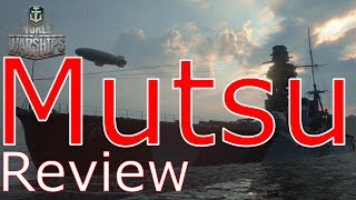 World of Warships Mutsu Review [upl. by Ynaffets]