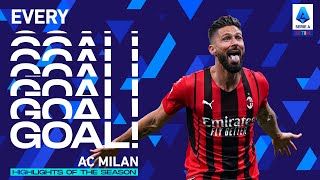 The goals that won the title  Every Milan Goal  Highlights of the season  Serie A 202122 [upl. by Wang]