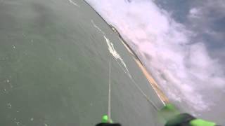 Seaford  Tidemills  Kitesurfing fails 2272015 [upl. by Ahsenor]