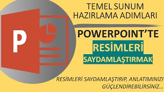 Power Pointte Resimleri Saydamlaştırmak  Temel Sunum Hazırlama Adımları [upl. by Llednav276]