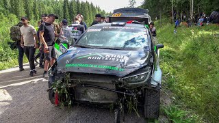 Secto Rally Finland 2024  Offs amp mistakes [upl. by Salohci907]