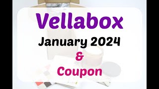 Vellabox January 2024 Candle Subscription UnboxingReview  Coupon [upl. by Iman947]