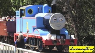 Riding a Real Thomas the Tank Engine Train Experience Highlights [upl. by Okika]