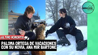 PALOMA ORTEGA PRESENTÓ A SU NOVIA 😨  La hija de Guille Valdés se mostró en público con su novia [upl. by Nyledam]