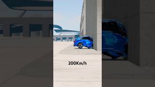 Audi RSQ8 300Kmh Crash Test  in 15 second shorts [upl. by Evslin]