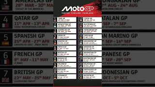 Kalender Lengkap Dan Jadwal Motogp 2025 Musim Depan [upl. by Yelir384]