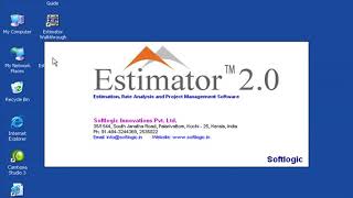 Starting Estimator 20 How To Use Estimator 20Estimate of a BuildingEstimator 20 Lesson1 [upl. by Roosevelt]