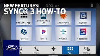 SYNC®3 New Features  SYNC 3 HowTo  Ford [upl. by Ahseem265]