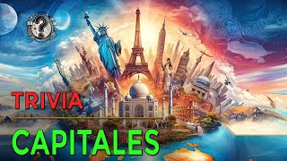 TRIVIA 40 preguntas sobre CAPITALES del mundo [upl. by Mimi316]