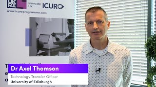 Dr Axel Thomson – BBSRC ICURe Options Roundabout – Birmingham August 2024 [upl. by Xever]