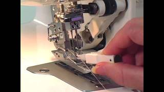 BERNINA Overlocker 1300 MDC  1150 MDA  Part 3 [upl. by Einitsed]