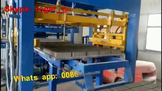 automatic hydraulic system concrete block packing machine [upl. by Carlyn]