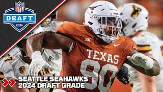 Seattle Seahawks 2024 Draft Grade  PFF [upl. by Hseyaj]