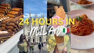 24 HOURS IN MILAN 🇮🇹  Milan Travel Vlog July 2024 [upl. by Nedlog]