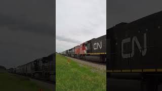 WB L571 Manifest on the Waterloo Sub near Ackley IA on June 24 2018 [upl. by Eilrak]