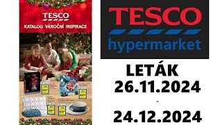 Leták TESCO  26112024  24122024 [upl. by Cusack]