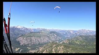 Goat Peak Mazama Washington Paragliding North Cascades 7624 [upl. by Tam]