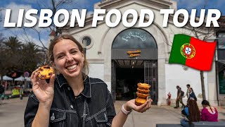 Ultimate PORTUGAL FOOD TOUR through Lisbon [upl. by Nauht]