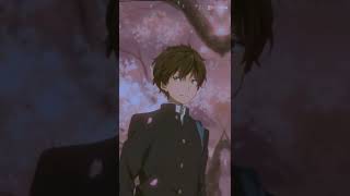 hyouka oreki x chitanda sugar crush edit video please subscribe and like [upl. by Llerdnam]