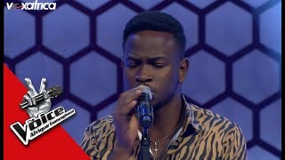 Fulbert  Ayé  Davido Audition à laveugle TheVoiceAfrique francophone 2017 [upl. by Lallage]