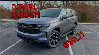 2022 Tahoe RST DIESEL OVERVIEW [upl. by Ahseret]