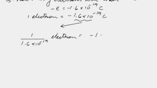 Number of Electrons in One Coulomb [upl. by Ikilisav]