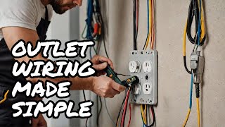 Electrical Outlet Wiring Made EASY Without the Confusion [upl. by Kwang]