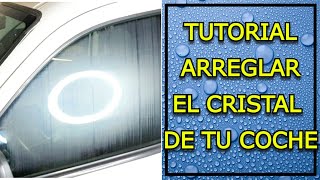 ✔COMO PULIR LOS CRISTALES DEL COCHE🚗 [upl. by Ear]