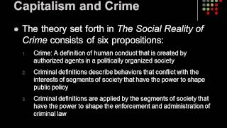 Criminological Theory Chapter 8 Video [upl. by Eessej320]