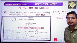 NEET PYQs  Alcohols Phenols and Ethers NCERT Line by Line  Page202 neet2025 class11 class12 [upl. by Campball]