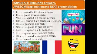 week 11 imparfait video LEARN FRENCH BEGGINNER PRUNCIATION FOCUS [upl. by Pulcheria]