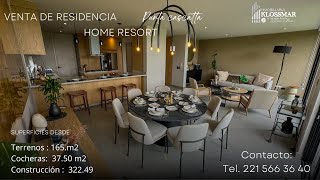 HERMOSA RESIDENCIA HOME RESORT EN VENTA PUEBLA [upl. by Adrell]