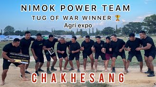 NIMOK POWER TEAM is the WINNER In Tug of War at A PRELUDE TO THE 25TH HORNBILL FESTIVAL 2024 [upl. by Sueaddaht]