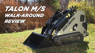 Dixie Chopper Talon MS Mini Skid Steer WalkAround Review [upl. by Norek888]