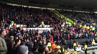 Nottingham Forest Fans at Derby 190316 [upl. by Kaila170]