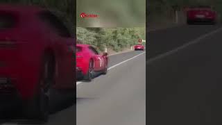 Milyon Dolarlık Kaza Ferrari ve Lamborghininin Zincirleme Kazası Korku Dolu Anlar Yaşattı shorts [upl. by Patterson]