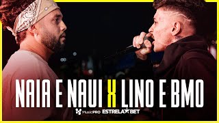 O REENCONTRO LINO E BMO X NAUI E NAIA SEGUNDA FASE  347ª BATALHA DA ALDEIA [upl. by Sisson]