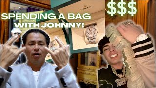 SPENDING A BAG WITH JOHNNY DANG VLOG texas johnnydang [upl. by Odnalref]