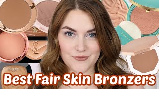 THE VERY BEST POWDER BRONZERS FOR FAIR SKIN [upl. by Ranip457]