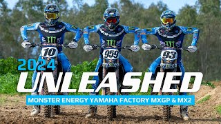 UNLEASHED Monster Energy Yamaha Factory MXGP amp MX2 All Set for 2024 [upl. by Otsuj]