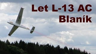 Let L13 AC Blanik aerobatics Airshow Chotebor 2017 [upl. by Tobi619]