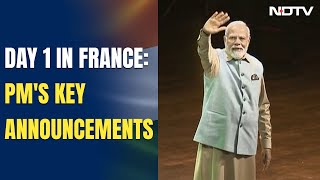 PM Modi France Visit  Work Visas New Consulate PM Modis Big Announcements In France [upl. by Ennalorac]