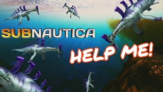 Subnautica 100 Days  Dont mess with the locals [upl. by Enymsaj]