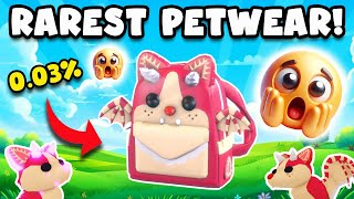 🍰The NEW RAREST PET WEAR In Adopt Me😱🍓 [upl. by Tyrone]